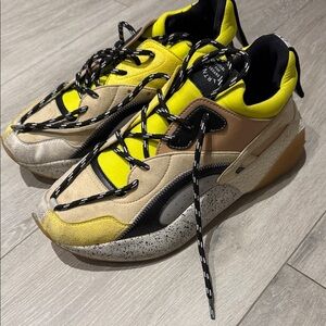 Stella McCartney Yellow and Tan Men's Sneakers